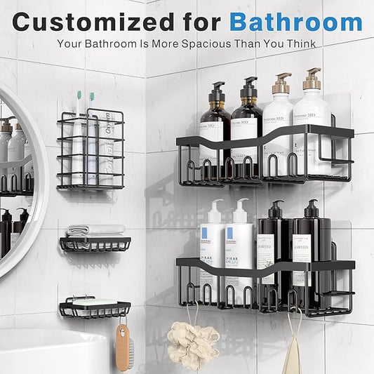 Self-Adhesive Bathroom Shelf