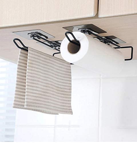 Self Adhesive Wall Mounted 3 in 1 Paper Towel Holders