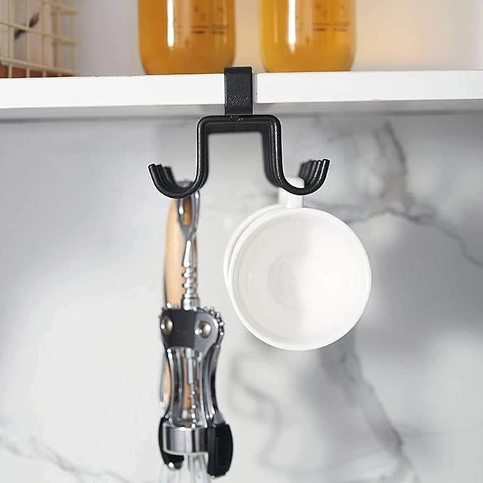 Boniry Double-Row 12 Hook Kitchen Organizer (1 Pc)