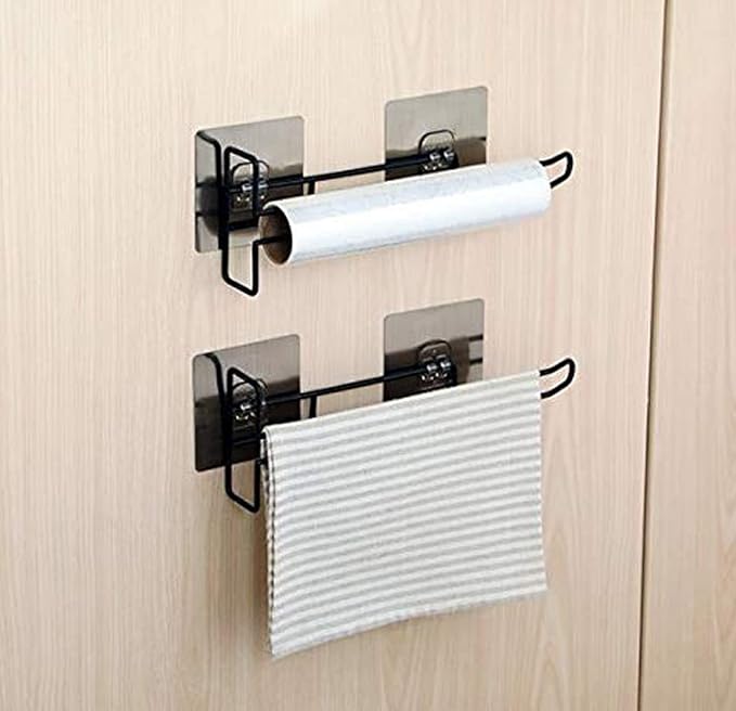 Self Adhesive Wall Mounted 3 in 1 Paper Towel Holders