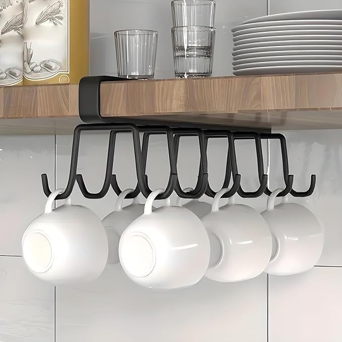 Boniry Double-Row 12 Hook Kitchen Organizer (1 Pc)