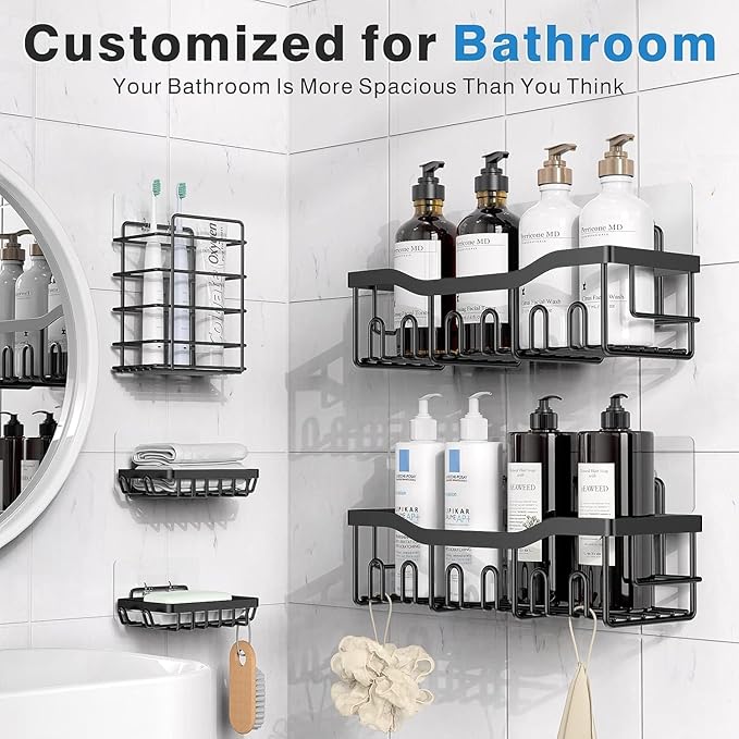 Self-Adhesive Bathroom Shelf