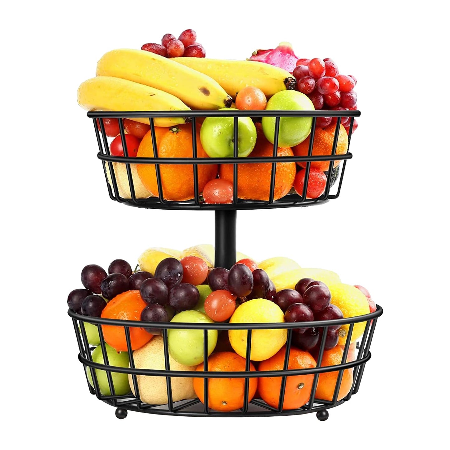 ROVEXA 2-Layer Steel Fruit & Vegetable Basket